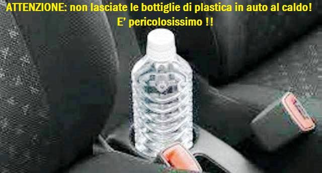 bottiglie di plastica